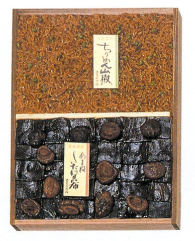 あまねしいたけ昆布、ちりめん山椒